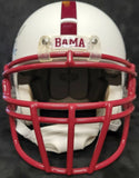 Josh Jacobs "Alabama Crimson Tide" Autographed White Matt Finish Custom Full Size. Beckett