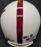 Josh Jacobs "Alabama Crimson Tide" Autographed White Matt Finish Custom Full Size. Beckett