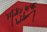 Mike Wilson "San Francisco 49ers, Super Bowl Champion" Autographed White Jersey Size XL. JSA