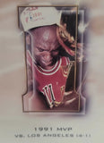 MICHAEL JORDAN Signed CHICAGO BULLS Photo Panoramic CHAMPIONSHIPS. UDA