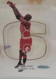 MICHAEL JORDAN Signed CHICAGO BULLS Photo Panoramic CHAMPIONSHIPS. UDA