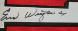 Eric Wright "San Francisco 49ers" Autographed Red Throwback Custom Jersey w/Inscriptions, JSA