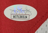 John Taylor "San Francisco 49ers" Autographed White Custom jersey w/Inscriptions Size XL. JSA