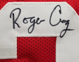 Roger Craig "Nebraska Cornhuskers" Autographed Burgendy Custom Size XL Jersey . JSA