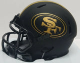 Joe Montana "San Francisco 49ers" Autographed Eclipse Mini Helmet. Beckett