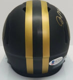 Joe Montana "San Francisco 49ers" Autographed Eclipse Mini Helmet. Beckett