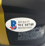 Joe Montana "San Francisco 49ers" Autographed Eclipse Mini Helmet. Beckett