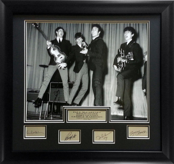 John Lennon Paul McCartney George Harrison Ringo Starr 