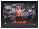 khabib Nurmagomedov "The Eagle" Autographed Special Series Canvas Frame. JSA
