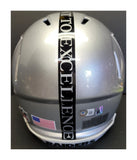 Josh Jacobs Autographed Las Vegas Raiders Proline Full Size Speed Custom Helmet. Beckett Witness