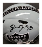 Josh Jacobs Autographed Las Vegas Raiders Proline Full Size Speed Custom Helmet. Beckett Witness