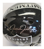 Josh Jacobs Autographed Las Vegas Raiders Proline Full Size Speed Custom Helmet. Beckett Witness