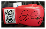 Floyd Mayweather Jr. "PRETTY BOY, TMT, TBE" Autographed Cleto Reyes Red Glove. Beckett