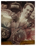 Floyd Mayweather Jr. "PRETTY BOY, TMT, TBE" Autographed Collage Panoramic Photo Frame. Beckett