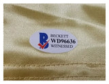 Floyd Mayweather Jr. "PRETTY BOY" Autographed Custom Boxing Gold Trunks. Beckett