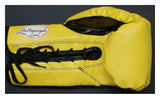 Floyd Mayweather Jr. "PRETTY BOY" Autographed Cleto Reyes Yellow Glove. Beckett