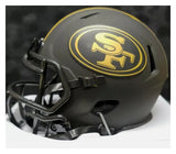 Jeff Garcia "San Francisco 49ers" Autographed Eclipse Black Mini Helmet. Beckett