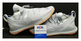 Stephen Curry "Golden State Warriors" Autographed Under Armor Size 12 Shoes. Beckett