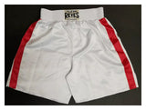 Julio Cesar Chavez Sr. Autographed Cleto Reyes Boxing White Trunks. JSA