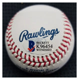 Joe Panik "San Francisco Giants" Autographed MLB Baseball. Beckett