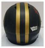 Raheem Mostert "San Francisco 49ers" Eclipse Riddell Speed Mini Helmet. Fanatics