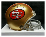 Steve Young "San Francisco 49ers" Autographed Riddell Mini Helmet. JSA