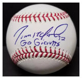 Dereck Rodriguez "San Francisco Giants" Autographed MLB Baseball. JSA
