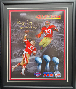 Roger Craig "San Francisco 49ers, Super Bowl Champion" Autographed 16x20 photo. Beckett