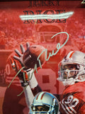 Joe Montana & Jerry Rice "SF 49ers" Autographed 16x20 photo w/SB Replica Rings frame. Fanatics Authentication