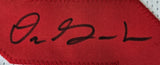 Dre Greenlaw "San Francisco 49ers" Autographed White Custom Jersey size XL. Beckett Authentication