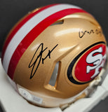 Javon Hargrave "San Francisco 49ers" Autographed Riddell Speed Mini Helmet Beckett