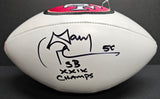 Gary Plummer "San Francisco 49ers" Autographed Photo Ball Beckett