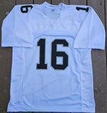 JAKOBI MEYERS "Las Vegas Raiders" Autographed Custom Jersey Color White Size XL.