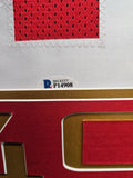 Patrick Willis "San Francisco 49ers" Autographed Red jersey Custom Framed, Includes two,  Beckett