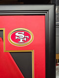 Patrick Willis "San Francisco 49ers" Autographed Red jersey Custom Framed, Includes two,  Beckett