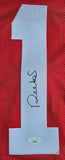 Deebo Samuel Sr. Autographed San Francisco 49ers Red Custom jersey Size XL. JSA