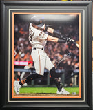 Tyler Fitzgerald "San Francisco Giants" Autographed 16x20 Photo Frame. Beckett