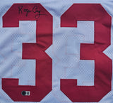 Roger Craig "San Francisco 49ers" Autographed White Custom Jersey Size XL. Beckett Authentication