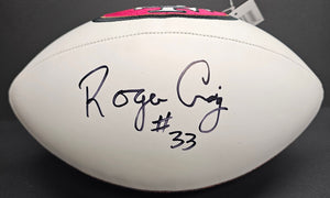 Roger Craig "San Francisco 49ers" Autographed Football . Beckett