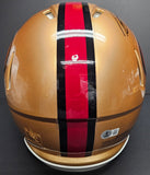 Patrick Willis "San Francisco 49ers" Autographed Throwback Full Size Proline Helmet. Beckett