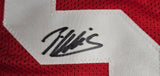 Patrick Willis "San Francisco 49ers" Autographed Red Custom Jersey Size XL. Beckett