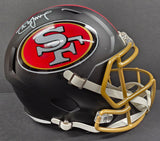 Steve Young "San Francisco 49ers, Super Bowl Champion" Autographed Riddell Rivalries Full Size Replica Helmet. Beckett
