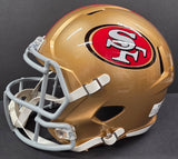 George Kittle "San Francisco 49ers" Autographed Full Size Riddell Replica Helmet. Beckett Witness