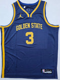 Will Richard "Golden State Warriors" Autographed Marin Blue Jersey SZ XL. Beckett