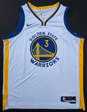 Will Richard "Golden State Warriors" Autographed White & Yellow Jersey Size XL. Beckett