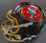 Fred Warner "San Francisco 49ers" Autographed Riddell Full Size Replica Rivalry Speed Helmet. Beckett