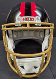 Fred Warner "San Francisco 49ers" Autographed Riddell Full Size Replica Rivalry Speed Helmet. Beckett