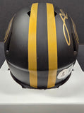 Fred Warner "San Francisco 49ers" Autographed Riddell Eclipse Speed Mini Helmet. Beckett