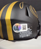 Fred Warner "San Francisco 49ers" Autographed Riddell Eclipse Speed Mini Helmet. Beckett