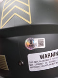 Fred Warner "San Francisco 49ers" Autographed Riddell Green Speed Replica Full size helmet. Beckett